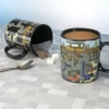 MINECRAFT ceramic thermoactive mug with Creeper Steve Alex