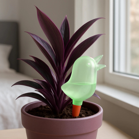 Ornamental plant and flower irrigator automatic watering - green