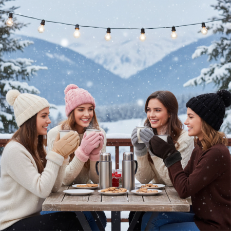 WOMEN’S WINTER TOUCHSCREEN GLOVES WARM INSULATED FOR PHONE PINK ELEGANT