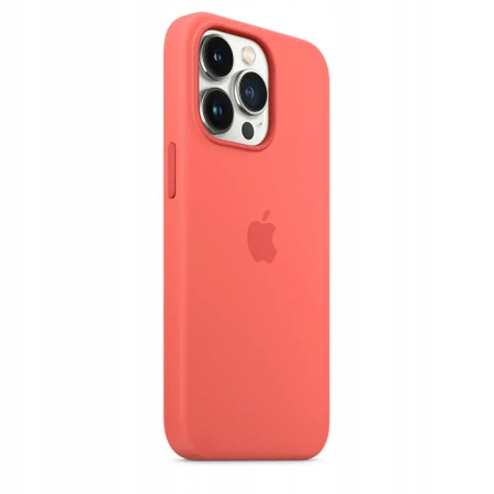 Oryginalne etui APPLE iPhone 13 Pro Silikonowe - Różowe (Pink Pomelo) - MM2E3ZM/A - zaplombowane