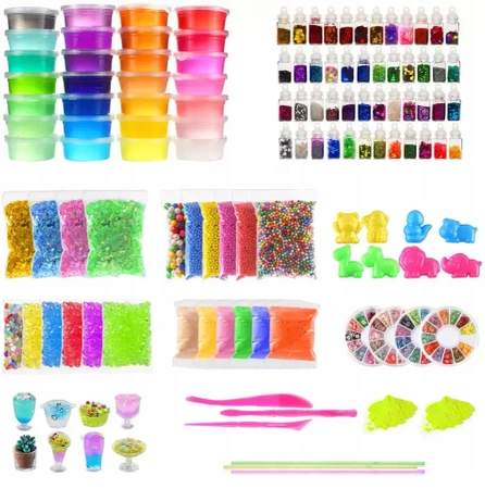 Slime XXL lab set for making colourful clay learning and fun