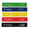 Resistance Bands for Stretching Exercises - Set of 5 Fitness Mini Bands + E-book