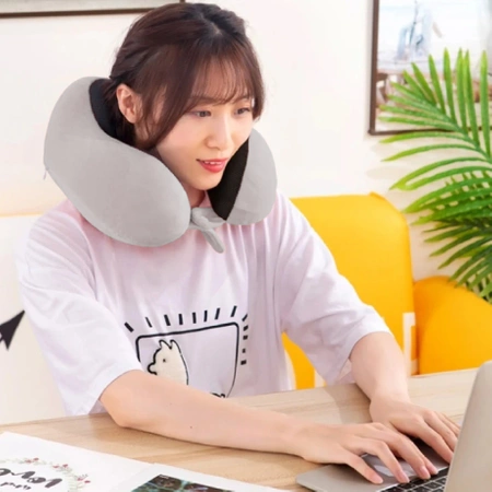 TRAVEL PILLOW CROISEL FOR NECK TOURIST FOR PLANE CAR HEADREST