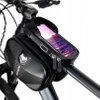 Sakwa rowerowa na ramę, uchwyt na telefon, torba wodoodporna rozmiar XL