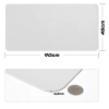 Protective desk mat for keyboard and mouse table 90x45 cm - pink dark and light