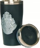HARRY POTTER thermos mug metal Hogwarts logo
