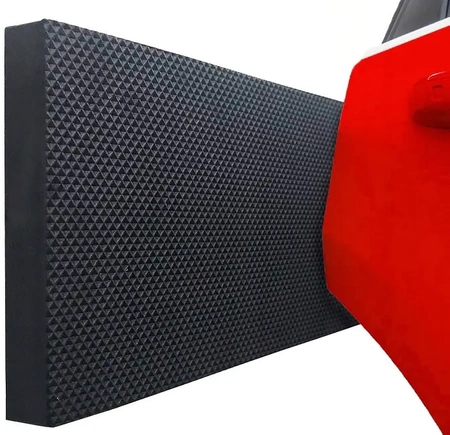 Protective wall bumper, garage mat, parking area 40x20x1.5 cm