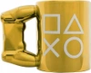Kubek ceramiczny PLAYSTATION PAD PS4 PS5 kontroler dla gracza - złoty