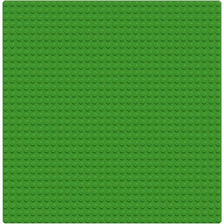 Duża PŁYTKA KONSTRUKCYJNA do klocków LEGO Standard 32x32 kreatywna podstawka zielona