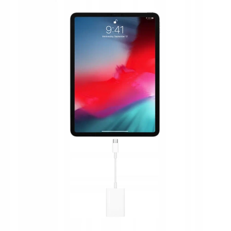 APPLE Adaptér Čtečka SD karet s USB Type-C A2082 - nový, otevřené balení