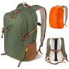TOURIST TREKKING MOUNTAIN BACKPACK 25L MEN'S WOMEN'S STRONG FOR MOUNTAINS GREEN