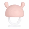 Gryzak logopedyczny - grzybek Teether mashroom zabawka sensoryczna różowa