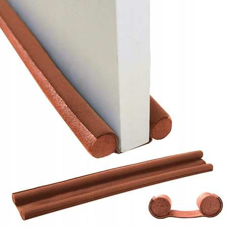 DOOR SEAL anti-extrusion acoustic foam 90 cm - BROWN