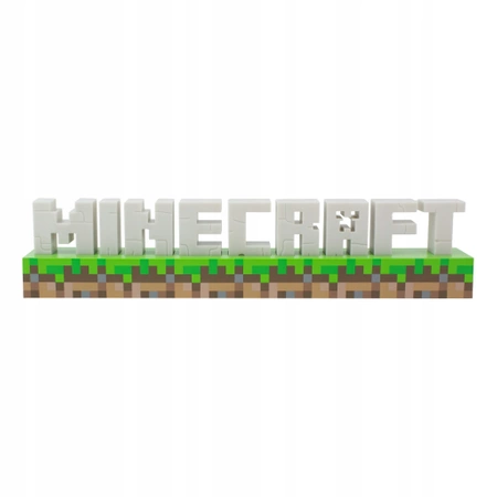MINECRAFT ICON LOGO 3D lamp - large LED night light