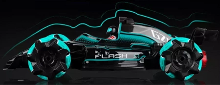 Remote-controlled LARGE DRIFT CAR CAR controlled by HANDS-FREE remote control