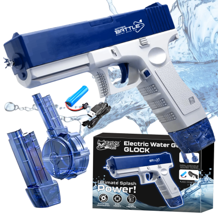 Automatic Water Gun, Electric Rifle Toy for Kids Pistol GLOCK | EVI