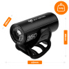 STRONG LED BIKE LIGHT Front & Rear Flashlight Rechargeable USB-C Bike