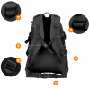 MILITARY TACTICAL BACKPACK TOURIST SPORT TREKKING FOR MOUNTAINS - BLACK