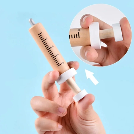 SADA DOKTOR Dřevěný MALÝ DOKTOR Zubař Hračka pro Děti DŘEVO XXL