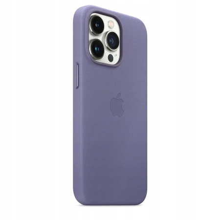 Oryginalne etui APPLE iPhone 13 Pro Max Skórzane - Glicyna (Wisteria) - MM1P3ZM/A
