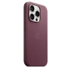Originální obal APPLE trvanlivé pouzdro iPhone 15 PRO FINEWOVEN MT4L3ZM rubín