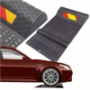 Parking assistant, garage stop, bumper, wedge, overrun, stopwatch