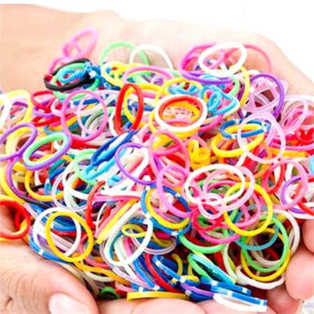 RUBBER BANDS MEGA DIY SET for Making Bracelets XXL Kit 6800 GIFT BOX