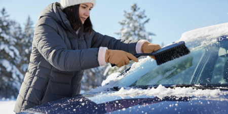DÁMSKÉ ZIMNÍ DOTYKOVÉ RUKAVICE TEPLÉ ZATEPLENÉ NA TELEFON BÉŽOVÉ ELEGANTNÍ