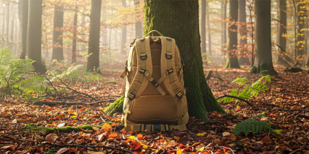 MILITARY TACTICAL BACKPACK TOURIST SPORT TREKKING FOR MOUNTAINS - BEIGE