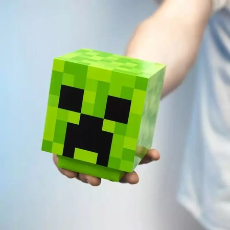 MINECRAFT CREEPER 3D LED lamp with sound