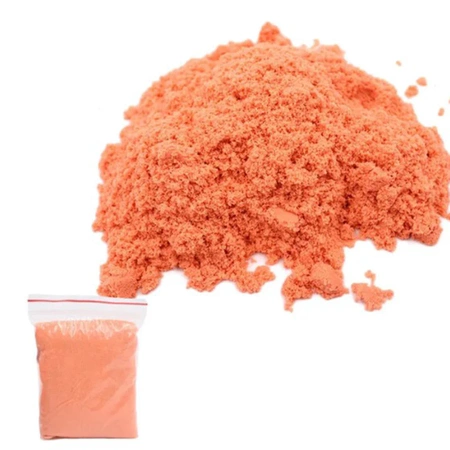 Kinetický písek pro děti 1 kg - ORANŽOVÝ