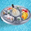 FLOATING POOL TABLE INFLATABLE POOL BAR DRINKS SNACKS