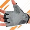 RĘKAWICZKI ROWEROWE SPORTOWE KRÓTKIE ŻELOWE DO BIEGANIA SURVIVAL L/XL