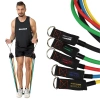 RESISTANCE BANDS EXPANDER for Exercises SET OF 5 FITNESS BANDS 100 kg + EBOOK