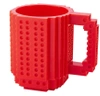Creative LEGO Brick Mug with Starter Kit - Red