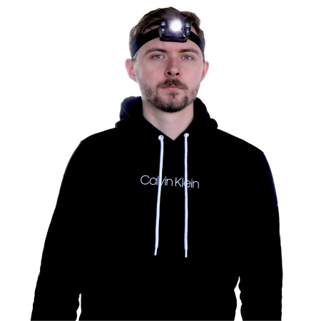 LED HEADLAMP Rechargeable Powerful Head Light with GESTURES USB-C NightFlare 360lm