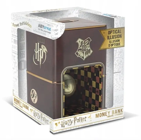 HARRY POTTER gold levitating magic candle moneybox