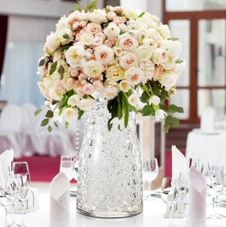 HYDROGEL GROUND HYDROGEL Balls for flowers - colourless 25000 pieces