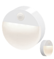 WIRELESS LED NIGHT LIGHT WITH MOTION AND DUSK SENSOR BATTERY STAIRWAY