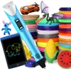 Długopis 3D PEN magiczna drukarka dla dzieci + WKŁADY 100m + TABLET GRATIS - niebieski