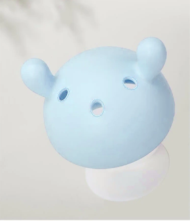 Gryzak logopedyczny - grzybek Teether mashroom zabawka sensoryczna niebieska