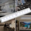 LED Lamp with Motion Sensor for Closet, Self-Adhesive Light Strip with Magnet