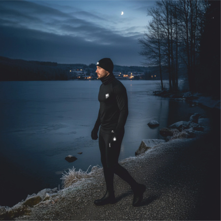 THERMOACTIVE WINTER RUNNING GLOVES TOUCHSCREEN FOR PHONE MEN’S L/XL