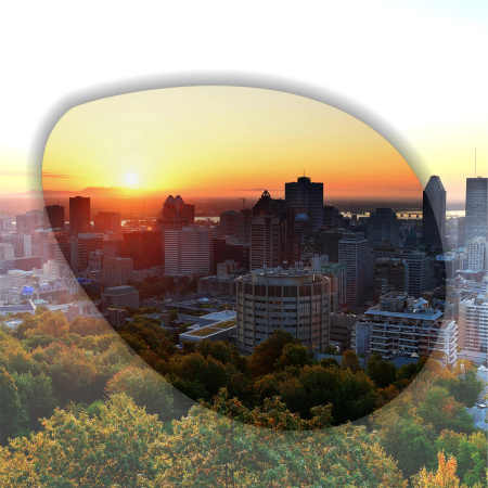 Polarised sunglasses AVIATOR Pilots UV400 set XXL with case - silver mirrors