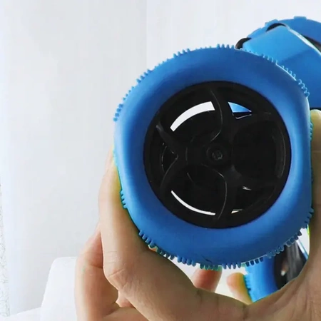 Remote controlled EVI STUNT RC car, acrobat car - blue