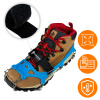 HIKING SHOE GRIPPERS ANTI-SLIP CHAINS TREKKING SPIKES WITH CASE - 37-40 CRAMPONS PREMIUM