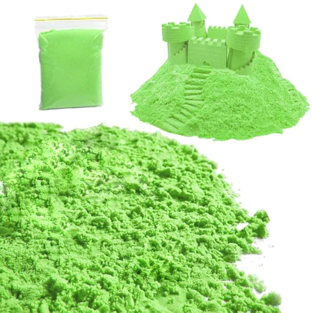 Kinetic sand for children 1 kg - GREEN