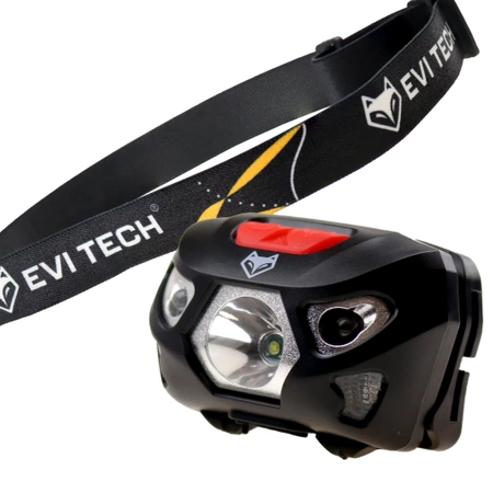 LED HEADLAMP Rechargeable Headlamp Strong Waterproof Lamp Gesture Control USB-C