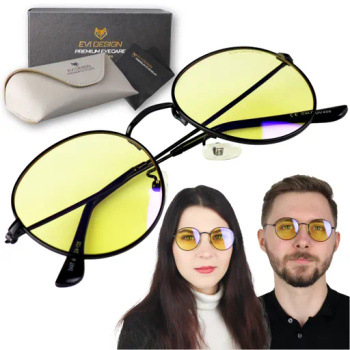 Computer Glasses Blocking 45% Blue Light ANTI BLUE LIGHT with Case