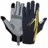 Cycling Gloves Sports Long Gel Running Reflective with Touch Finger - S/M
